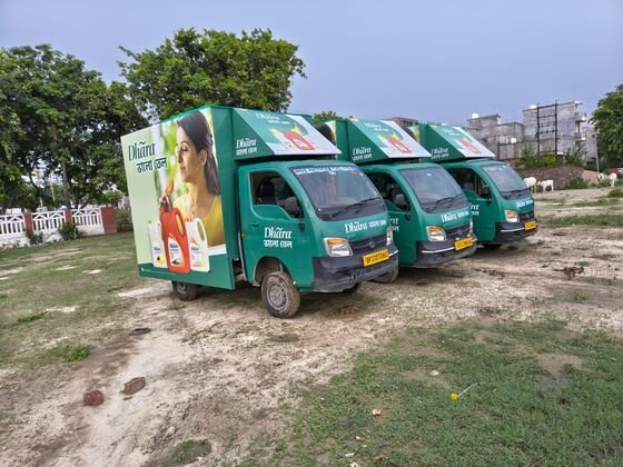 Dhara Edible Oil van activation photo 3